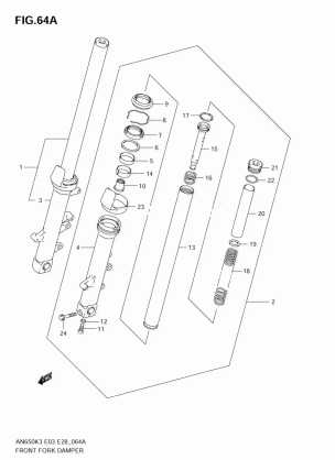 FRONT FORK DAMPER (MODEL K4)