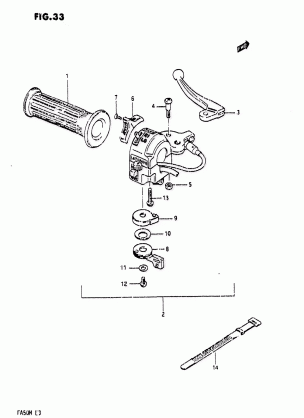 LEFT HANDLE SWITCH