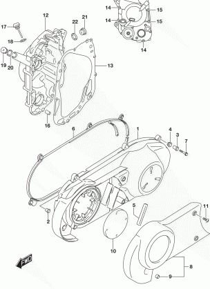 CRANKCASE COVER