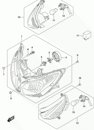 FRONT COMBINATION LAMP