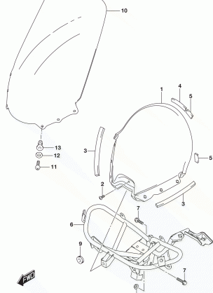 WIND SCREEN (UH200AL5 P33)