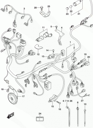 WIRING HARNESS (UH200AL5 P28)