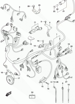 WIRING HARNESS (UH200AL5 P33)