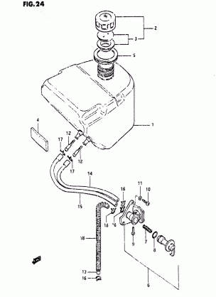 FUEL TANK (MODEL D / E / F / G / H / J / K / L / M)