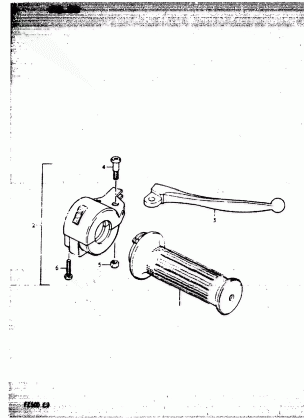 FRONT BRAKE - HANDLE SWITCH