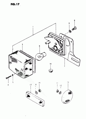 REAR COMBINATION LAMP