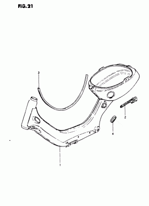 FRAME (MODEL X : F.NO.3102978)