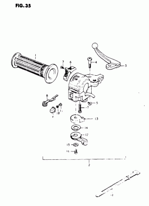 LH HANDLE SWITCH (FA50X