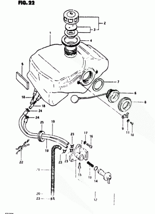 FUEL TANK (MODEL T)