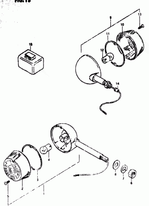 TURN SIGNAL LAMP (FS50X)