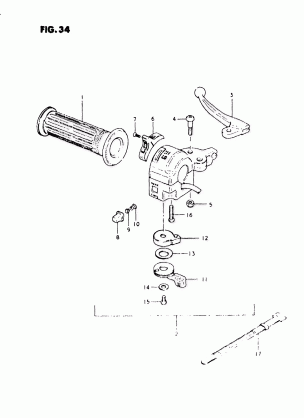 LH HANDLE SWITCH (FA50T)