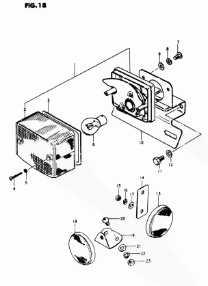 REAR COMBINATION LAMP