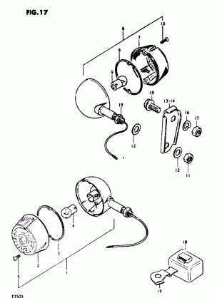 TURN SIGNAL LAMP (FZ50X)