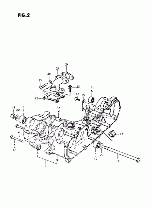 CRANKCASE (FZ50N