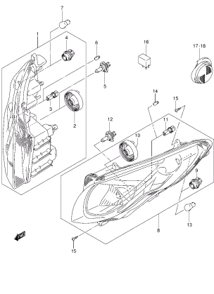 FRONT COMBINATION LAMP