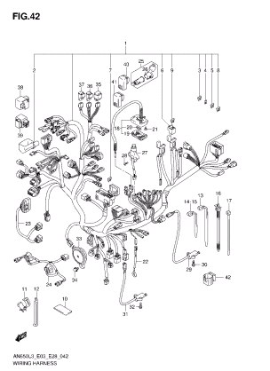 WIRING HARNESS (AN650L3 E03)