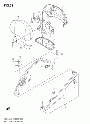 PILLION RIDER HANDLE