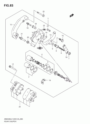 REAR CALIPER