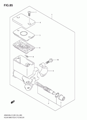 REAR MASTER CYLINDER