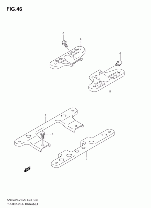 FOOTBOARD BRACKET