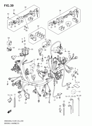 WIRING HARNESS (AN650A L2 E28)