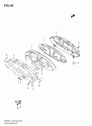 SPEEDOMETER (AN400ZA L1 E33)