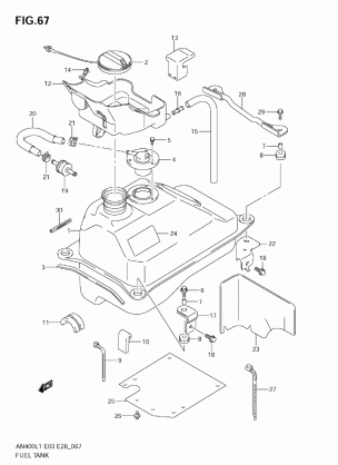 FUEL TANK (AN400ZA L1 E33)