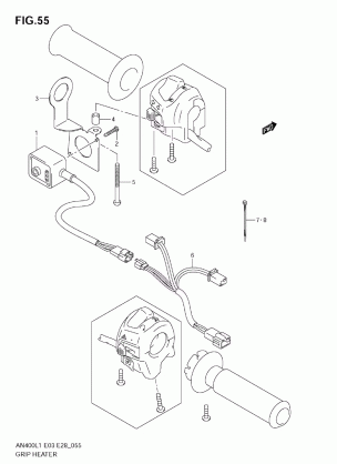 GRIP HEATER (AN400ZA L1 E28)