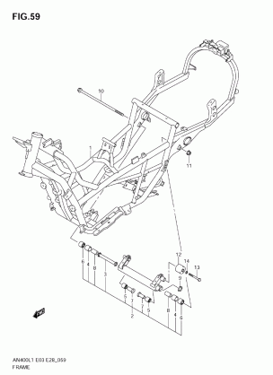 FRAME (AN400A L1 E33)