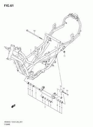 FRAME (AN400ZA L1 E33)