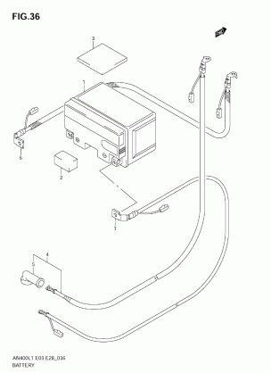 BATTERY (AN400ZA L1 E33)