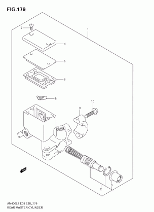 REAR MASTER CYLINDER