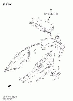 SIDE COVER (AN650 L1 E3)