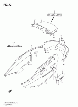 SIDE COVER (AN650A L1 E28)