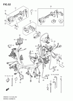 WIRING HARNESS (AN650 L1 E33)