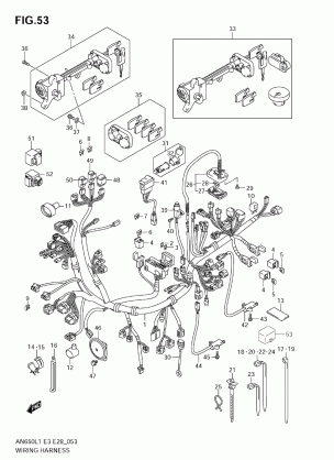 WIRING HARNESS (AN650A L1 E28)