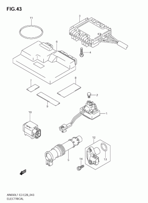 ELECTRICAL (AN650A L1 E28)