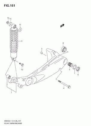 REAR SWINGING ARM