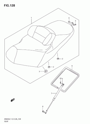 SEAT (AN650A L1 E33)