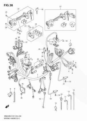 WIRING HARNESS (AN650K6 / K7 / K8)