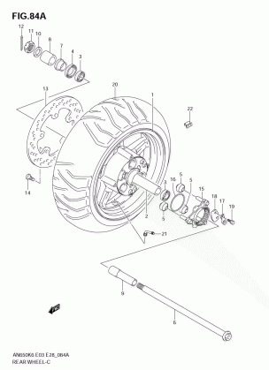 REAR WHEEL (AN650K7)