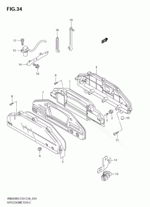 SPEEDOMETER (AN650K6)