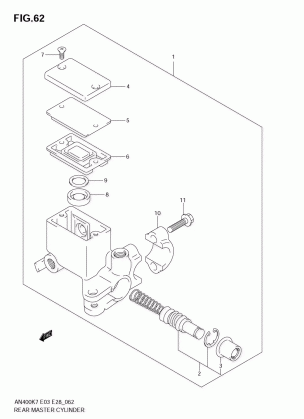 REAR MASTER CYLINDER