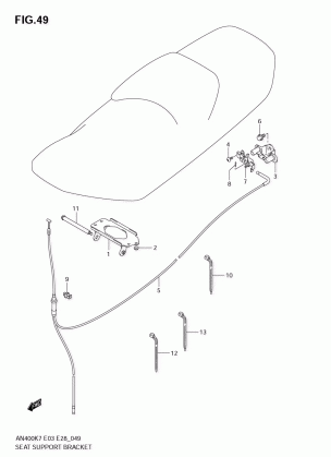 SEAT SUPPORT BRACKET