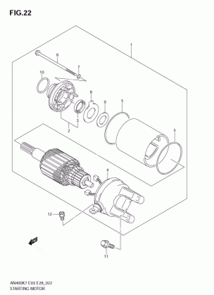 STARTING MOTOR