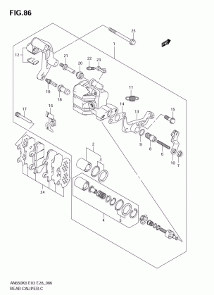 REAR CALIPER