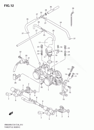 THROTTLE BODY (MODEL K6)