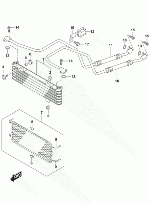 OIL COOLER (LT-A400FZL5 P28)