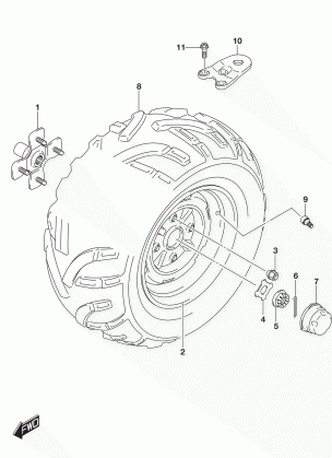 LH REAR WHEEL