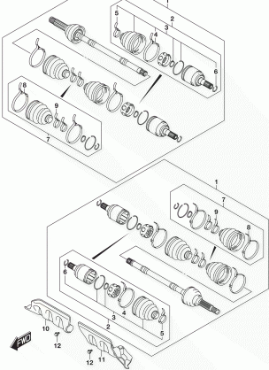 FRONT DRIVE SHAFT